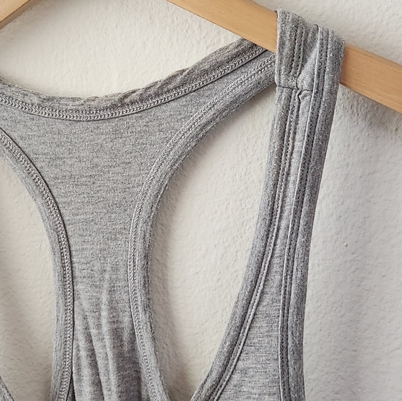 Splendid Racerback Tank Top Gray Medium‎ - Picture 4 of 5